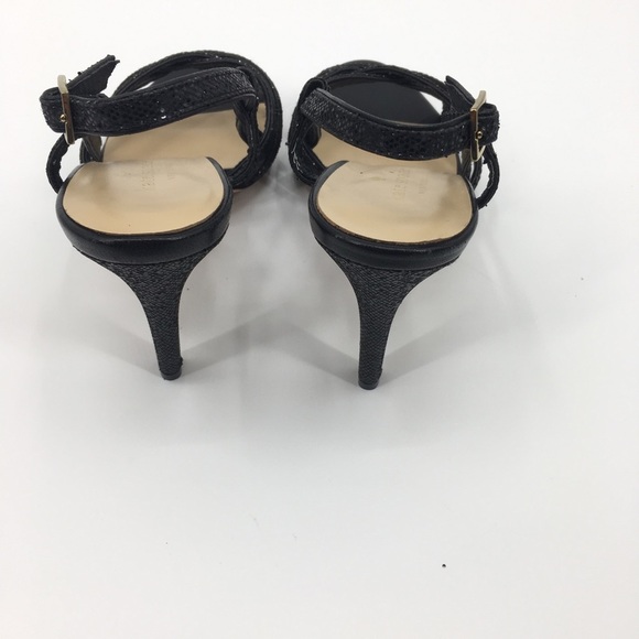 Kate spade black strapped high heels size 9M - Picture 6 of 13